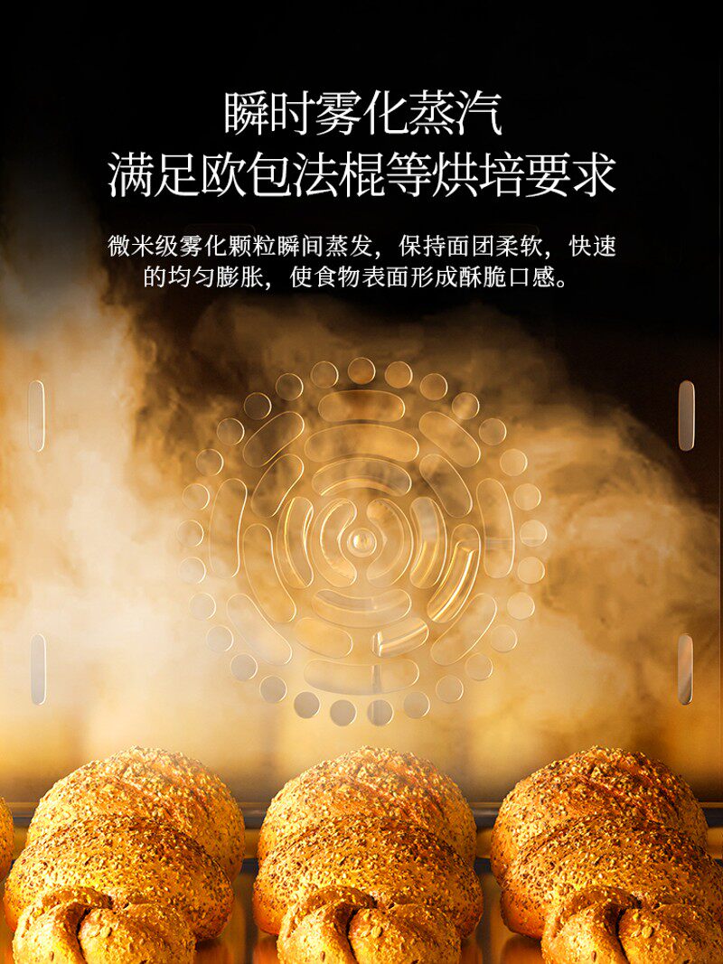 艾瑞斯Z68 多层蒸烤一体机商用电烤箱家用私房烘焙风炉大型蒸烤箱