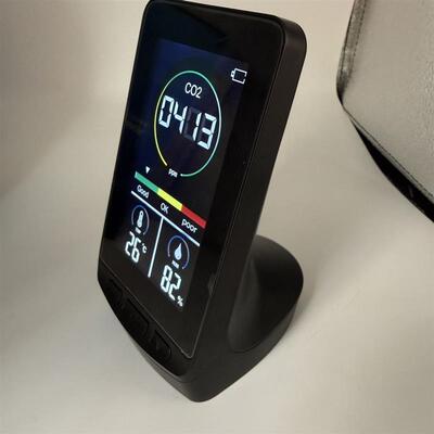 NDIR红外传感器C02空气检测仪温湿度二氧化碳检测室内家用报警器