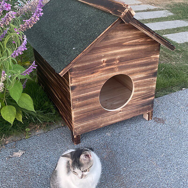 流浪猫户外窝室外防水防雨冬季保暖防寒四季通用猫舍猫屋野猫投喂