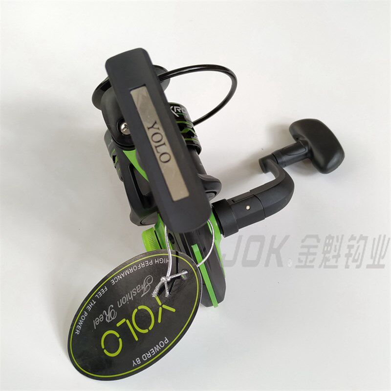 鱼乐YOLO夜光渔轮 7轴渔轮金属头鱼轮/鱼线轮/纺车轮7000渔轮包邮