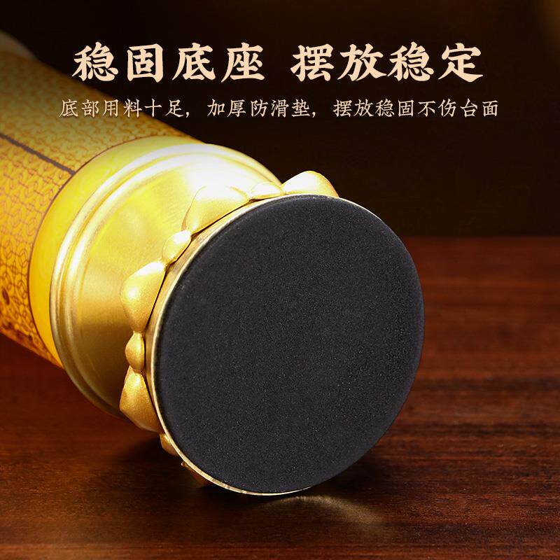 琉璃电子蜡烛灯财神招财灯可调光供灯长明灯佛台家用电蜡烛神台灯