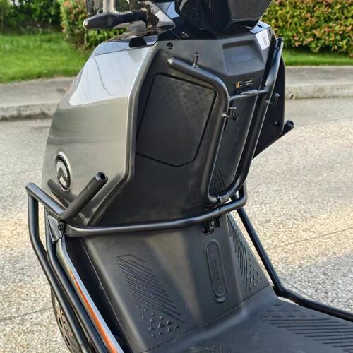 适用金箭零界650/750/900电动车护杠加厚防摔保险杆电动车后尾架.