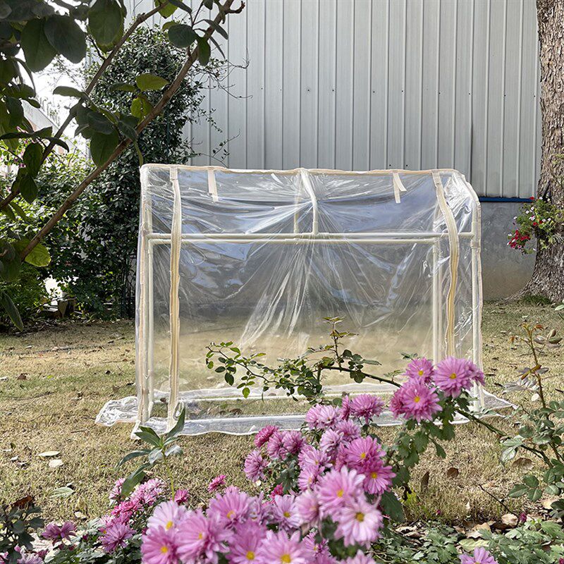 家用温室小花棚暖房保温冬季窗台庭院阳台花卉多肉塑料温棚暖棚