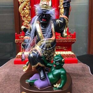 大二爷伯七爷八爷马来西亚金身阴神乩童神明黑白无常神明神像