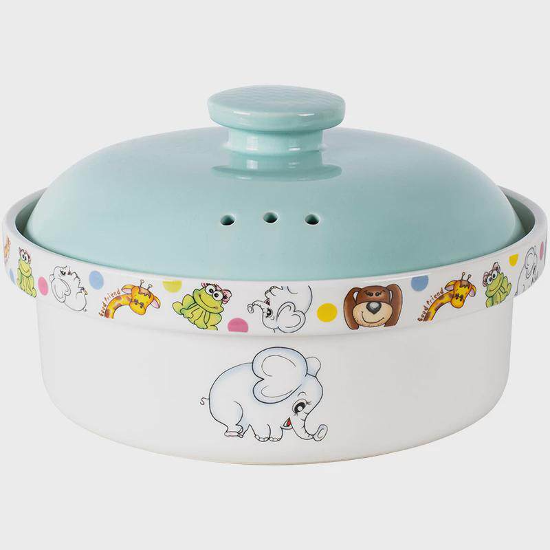 微波炉加热蒸笼陶瓷蒸宝专用器皿碗蒸盒家用饭煲蒸米饭盒子煮饭器