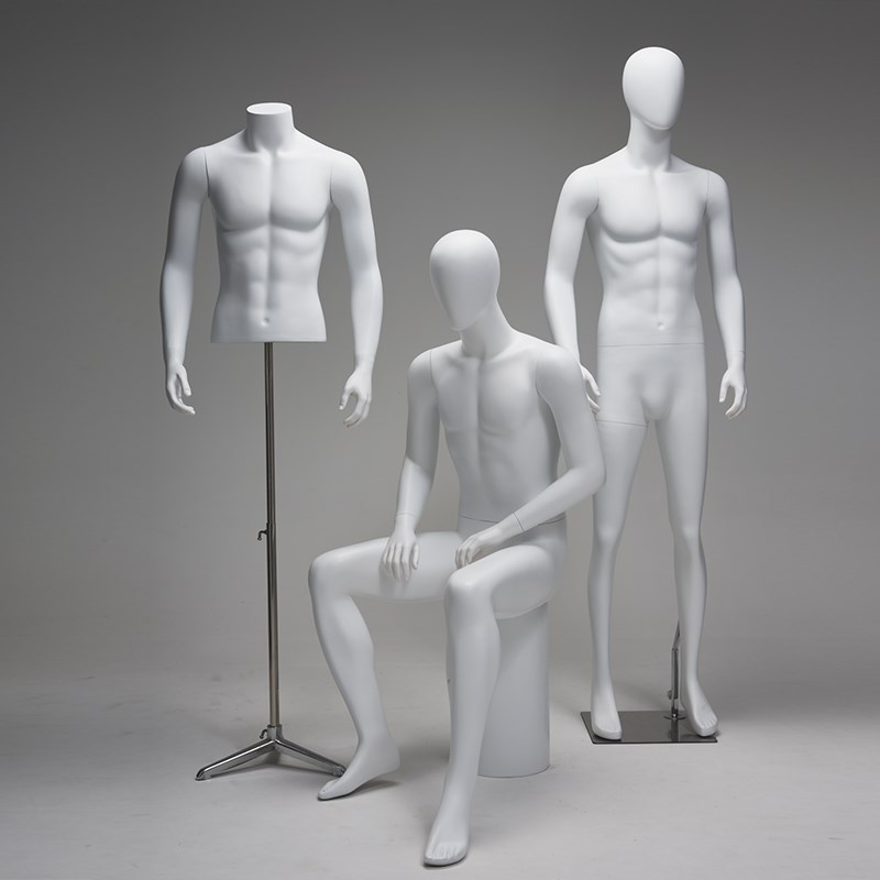 服装店男装全身模特展示架西服人偶模型人体橱窗半身人台陈列道具
