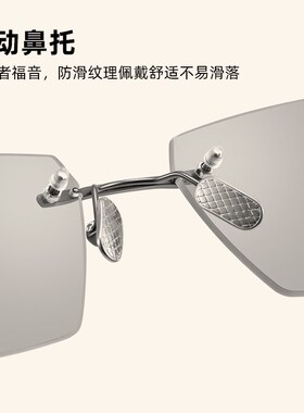 墨镜男款变色偏光超轻纯钛眼镜日夜两用开车驾驶太阳眼镜智能变色