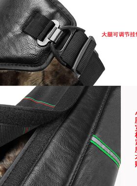 摩托车膝盖护套防风保暖骑车骑行电动车护膝女冬季护腿防寒男装备
