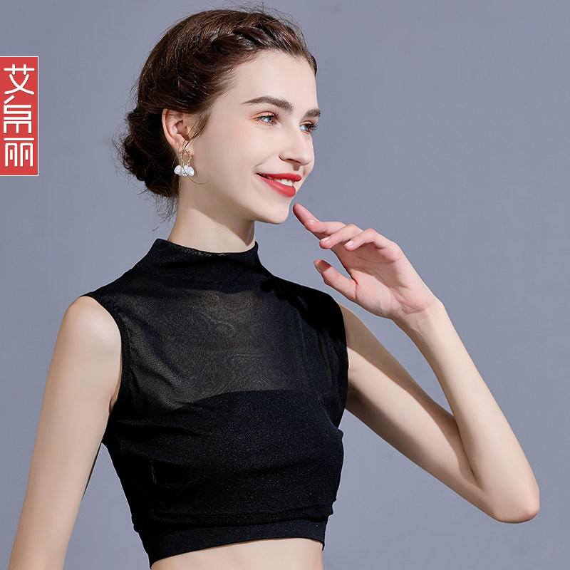 网纱半高领假领子女蕾丝立领装饰领内搭衬衣领毛衣衬衫打底假衣领