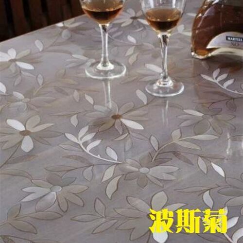 PVC软桌面玻璃桌布透明餐桌垫塑料台布防水茶几垫水晶垫厚胶皮子