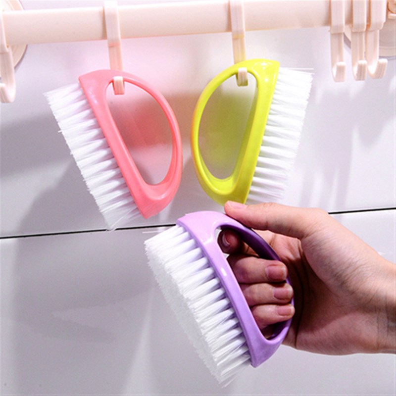 带把手家用清洁刷洗衣刷强力鞋刷硬毛地板刷浴盆洗脸盆洗衣服刷子图片
