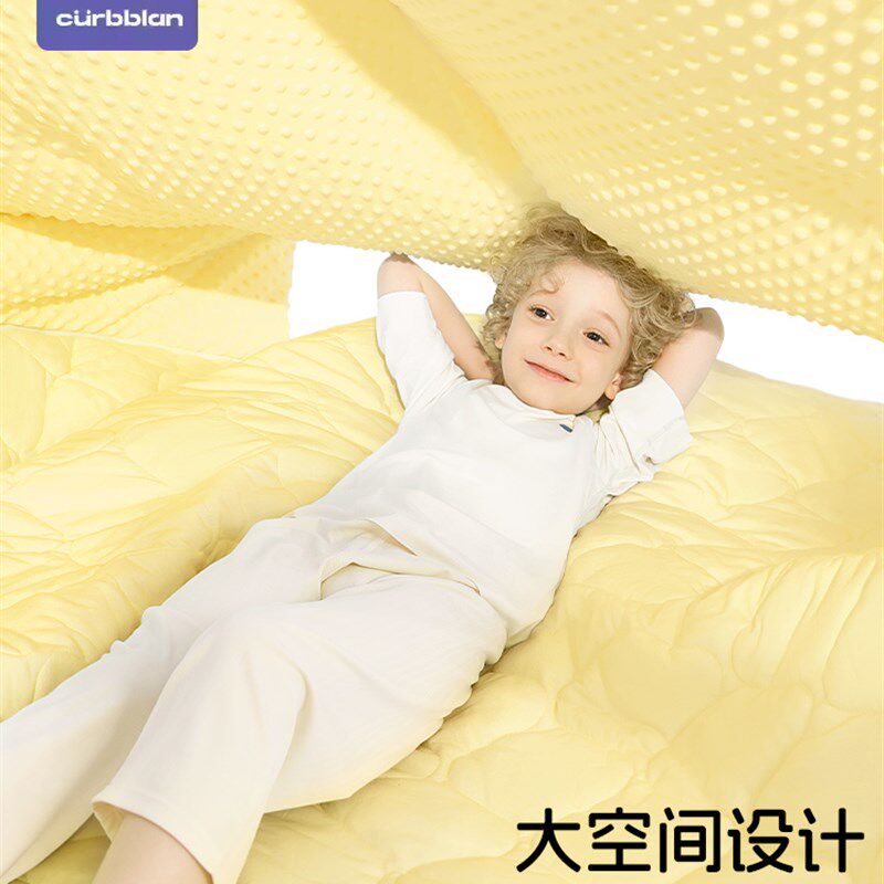 防踢被中大童护肚子防着凉神器四季通用睡袋可拆防寒蹬不掉可机洗