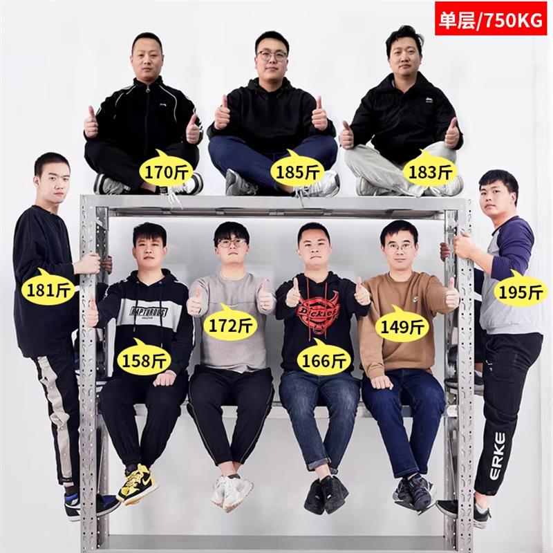 服装店展示架开放货架衣柜家用简易金属挂衣杆结实钢架挂衣架子