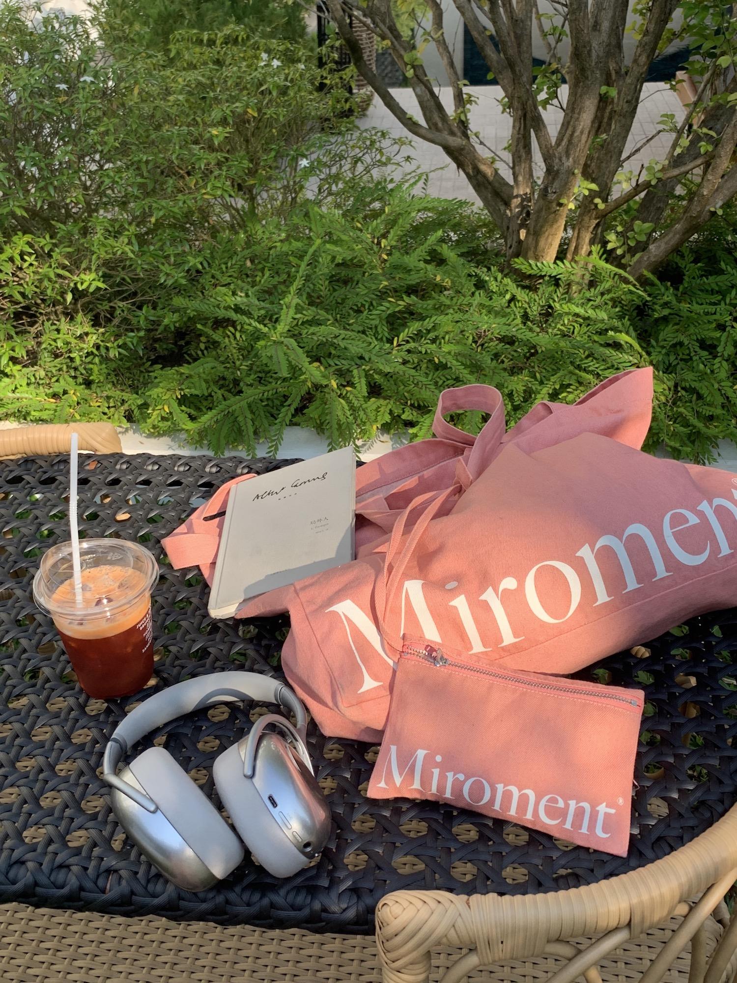 Miroment 生活需要大包!热销蜡笔粉 万物可搭帆布袋环保袋