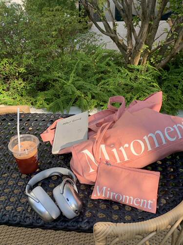 Miroment 生活需要大包!热销蜡笔粉 万物可搭帆布袋环保袋