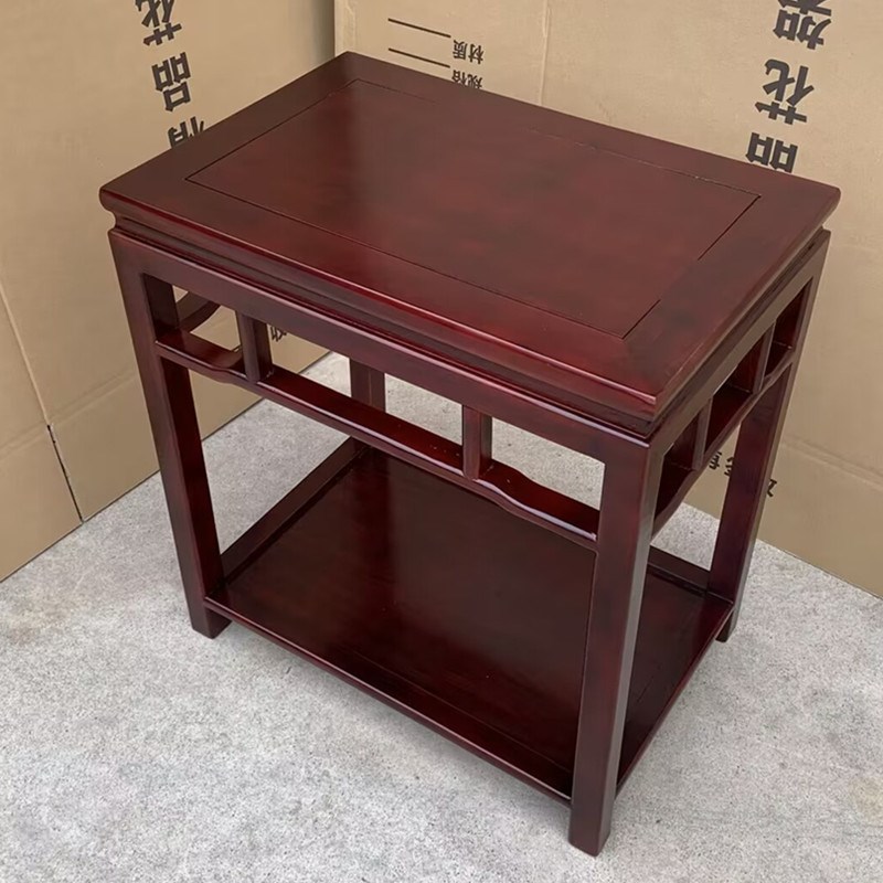 红木小茶几酸枝木实木新中式客厅茶桌边桌边柜边几角几长方形桌子