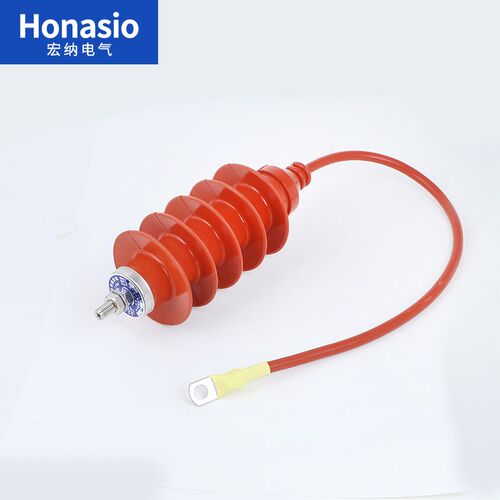 高压氧化锌避雷器HY5WS-17/50Q全绝缘带引线电缆避雷器10KV-15KV