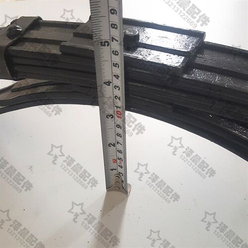 摩托三轮车弹簧钢板弓子板 75CM长6宽8片正负架 后桥减震弹簧板