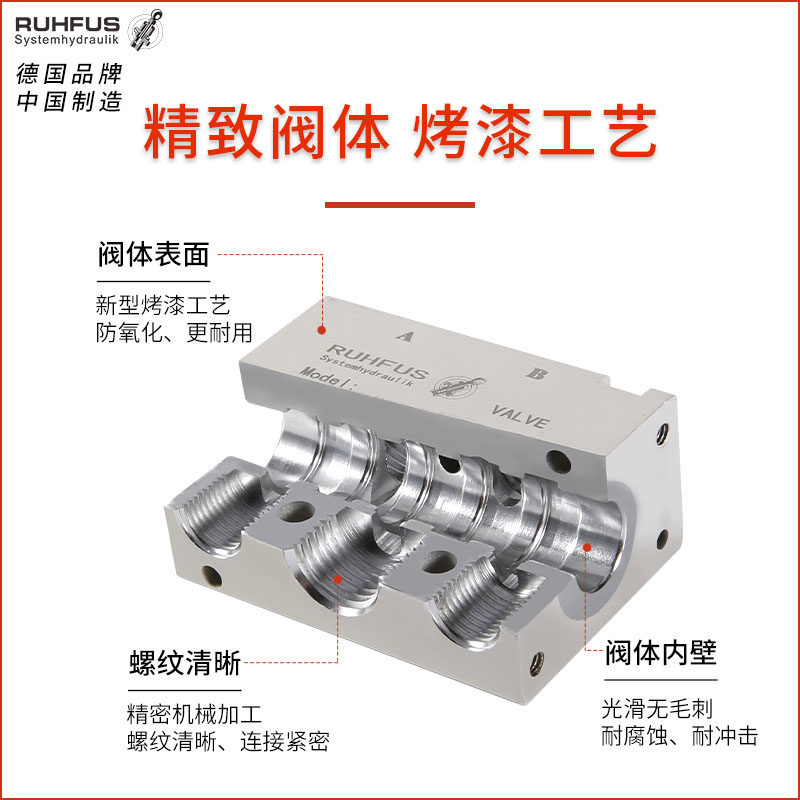 4M/N310-10直孔贴面式气动球阀打刀缸专用板式电磁阀4M210-08/L/B - 实物图