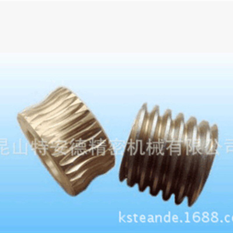 MT1040A无心磨床涡轮蜗杆品质精密配件铜蜗轮锌基合金齿轮零部件