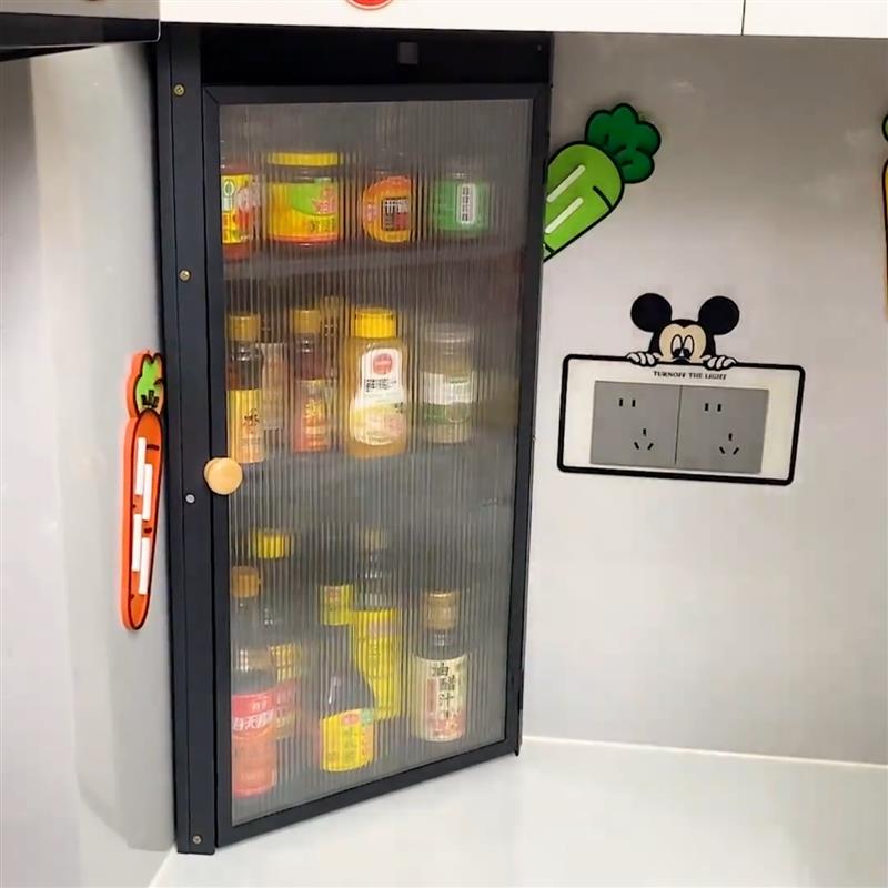 厨房置物架可旋转升降调料架多层佐料架子双层家用台面转角收纳架