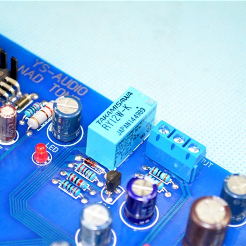 参考英国NAD线路HiFi发烧前级音调板 前级功放板 分立元件成品板