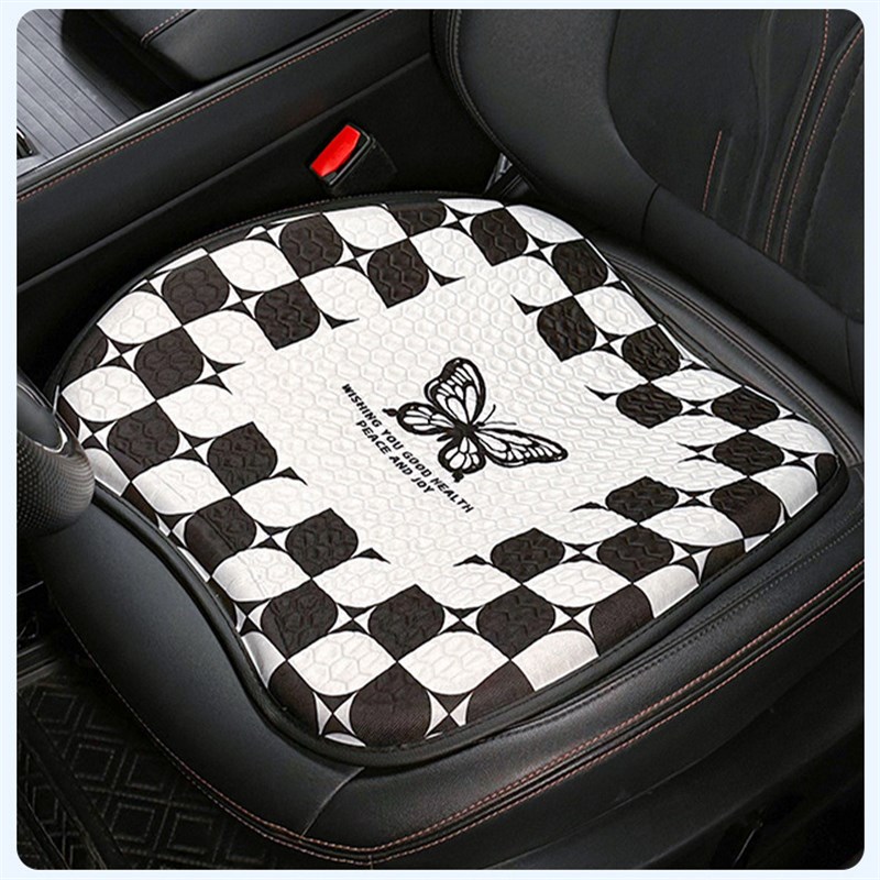女神款蜂窝汽车坐垫四季通用冰丝凝胶座椅垫单片夏季车载屁股垫