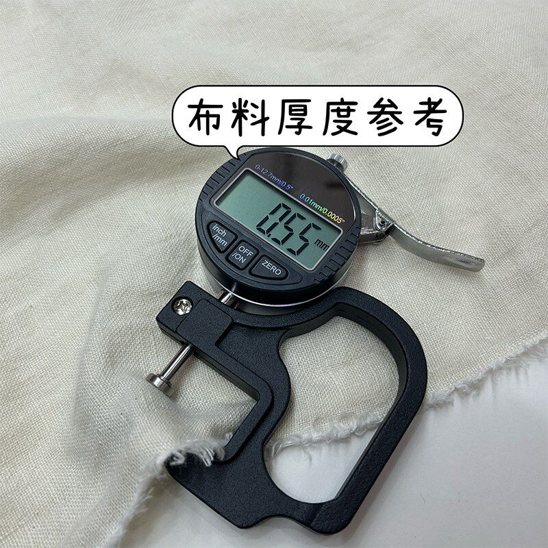 高端色织纯汉麻布料加厚麻料面料高档裤子连衣裙亚麻苎麻棉麻夏季