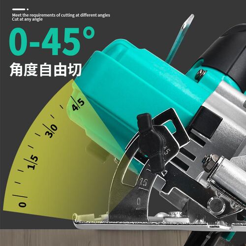 原装正品6寸单手锯锂电无刷木工手提锯大功率木工锯电圆锯切割机