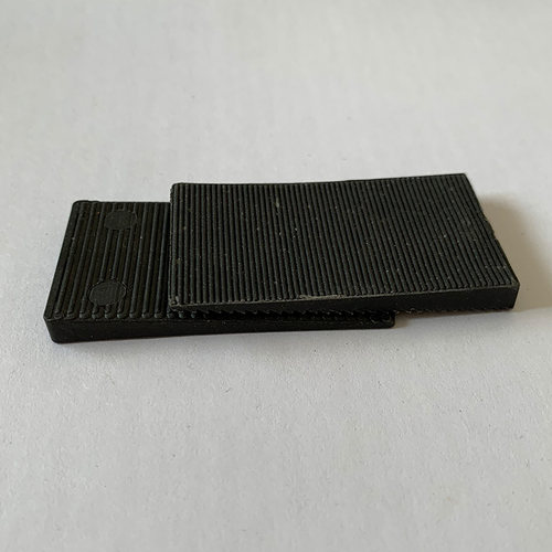 小厚可调玻璃垫块中空钢化门窗专用镂艺玻璃安装垫高垫片夹托包邮
