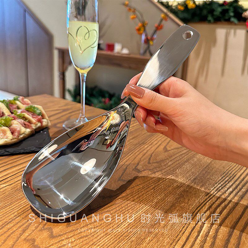【嗦粉吃面专用餐具】316不锈钢分汤勺公勺深汤勺家用吃播大勺子