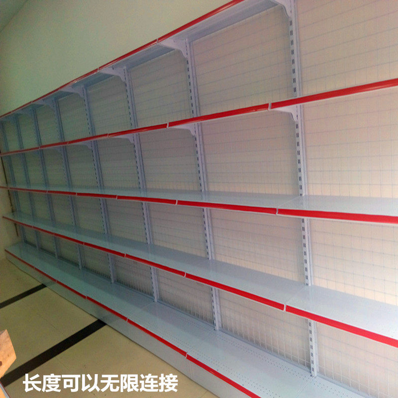 超市货架展示架小卖部便利店零食文具渔具多层置物架单双面多功能