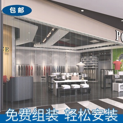 软门帘皮门帘透明门帘商场门帘科尔西纳门帘挡风帘垂直帘饭店门帘