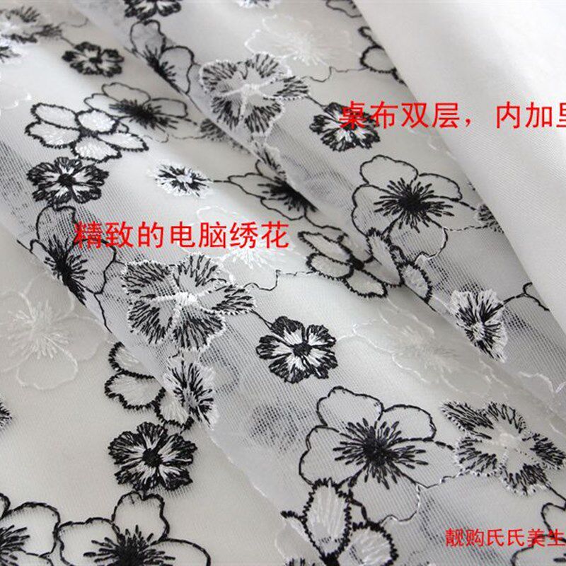 餐桌布蕾丝布艺田园桌椅套椅垫椅背套装餐椅套时尚