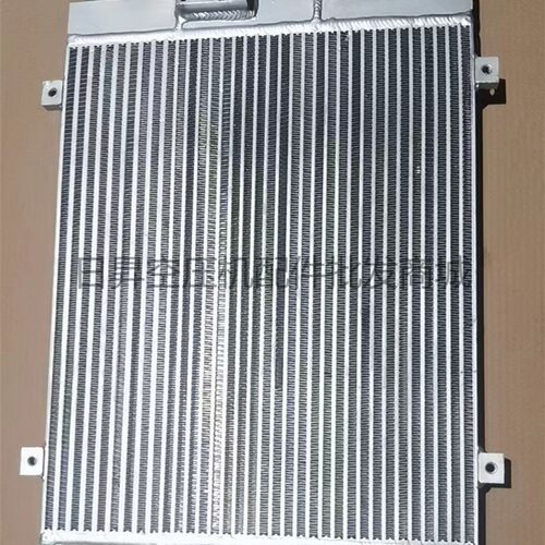 定制螺杆空压机铝制板翅散热器B2380B3255B3265 7.5-75KW冷却器