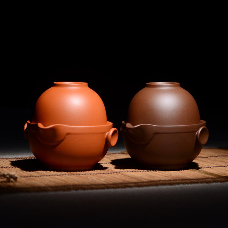 晨茗宜兴紫砂功夫茶具杯子快客杯一壶一泡办公杯茶壶茶杯套装