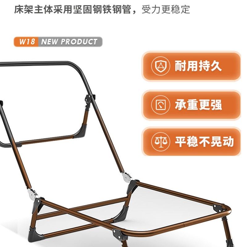 午憩宝折叠躺椅办公室小型午睡床懒人沙发家用阳台可坐可躺靠背椅