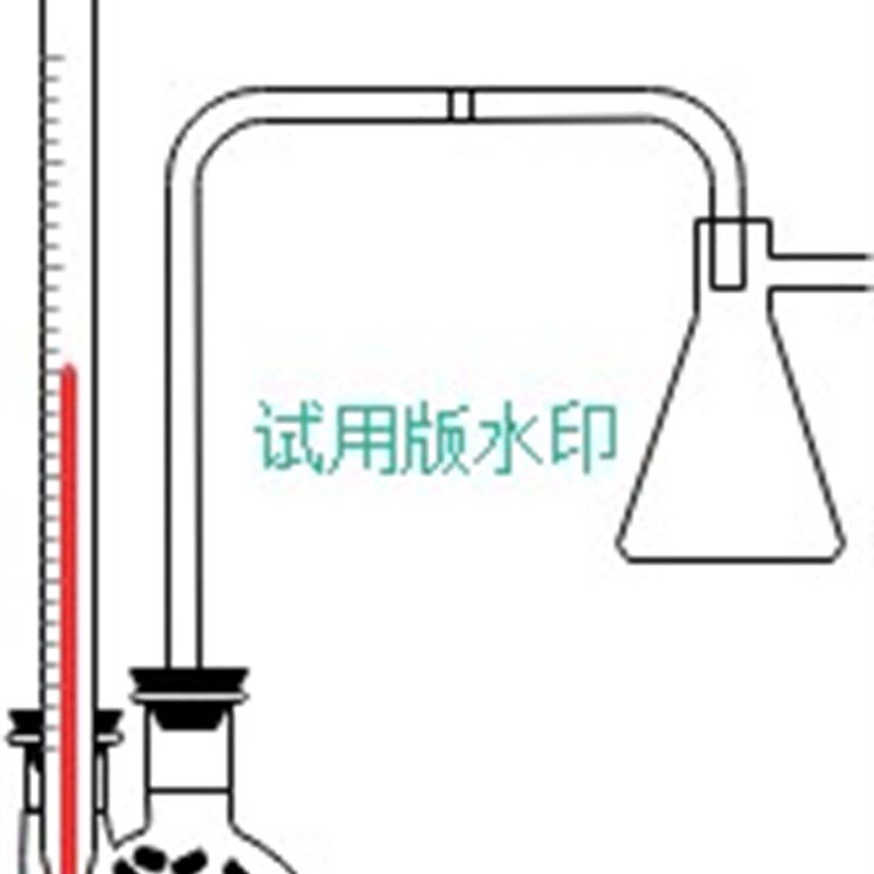 双层蒸馏瓶蒸馏装置带多孔滤板冷凝管U型管抽滤瓶