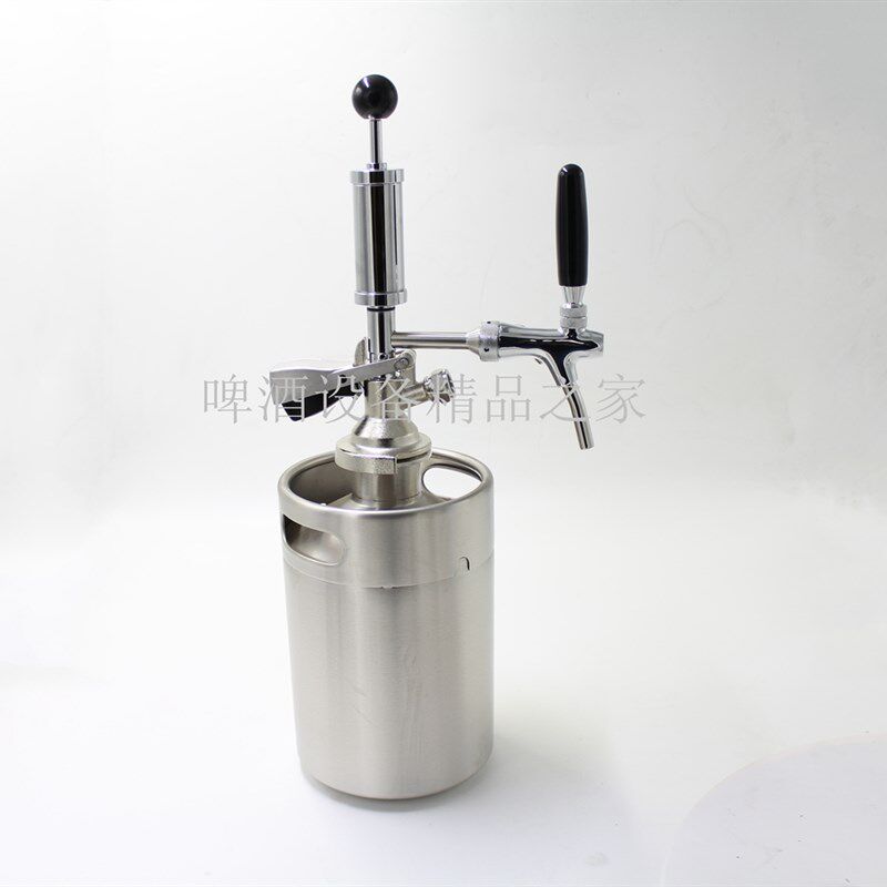 不锈钢户外扎啤桶打酒器精酿啤酒简易手动A型打酒系统 板式打酒泵