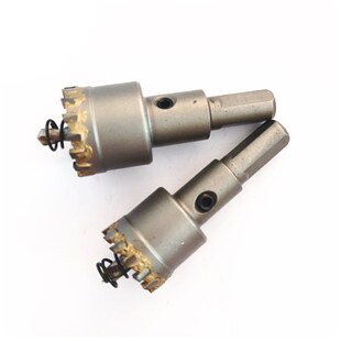 不锈钢开孔器金属扩孔器厚铁皮钢板打孔钻孔打眼专用合金钻头20mm