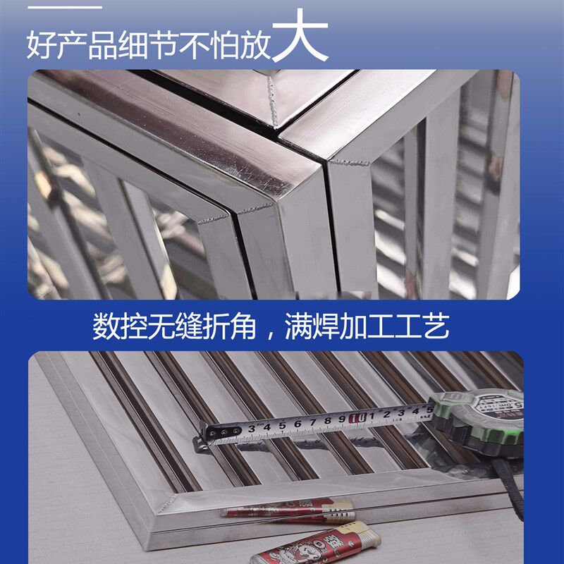 不锈钢狗笼大中小型犬折叠金毛大号带厕所漏粪板加粗室内宠物狗笼