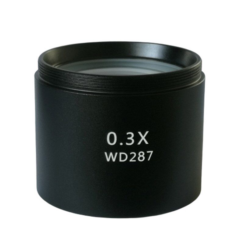 体视显微镜辅助物镜0.5X0.7X0.3X2X物镜增高物镜立柱固定座