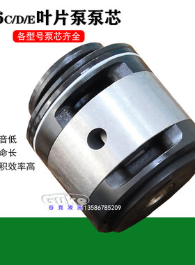 丹尼逊DENISONT系列T6C 叶片泵T6E泵芯泵胆压铸机T6D液压油泵配件