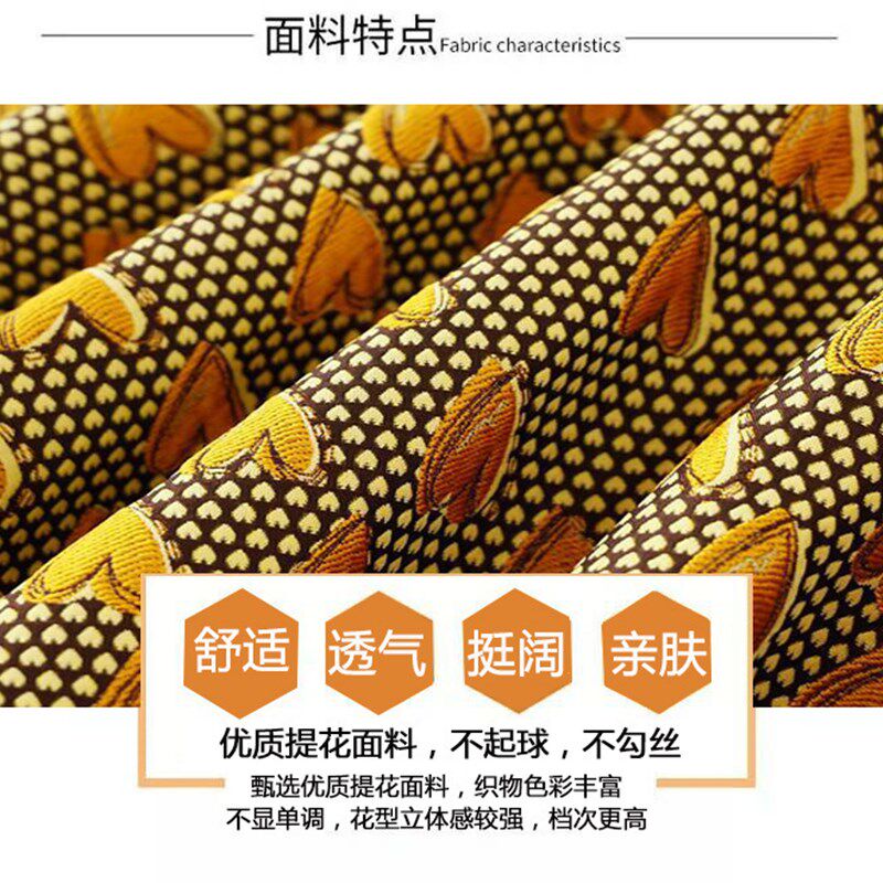 复古艺术感油画裙黄色波点鱼尾裙半身裙花裙子女高腰包臀长裙包裙