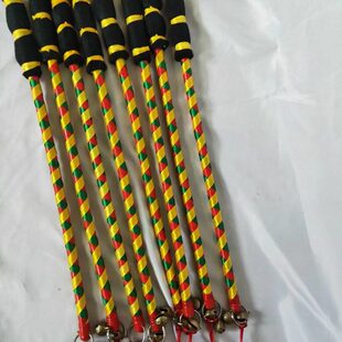 鼓鞭鼓棒文王鼓鼓鞭碳纤维鼓棒二神鼓鞭毛球鼓鞭彩色软鞭藤条鼓鞭