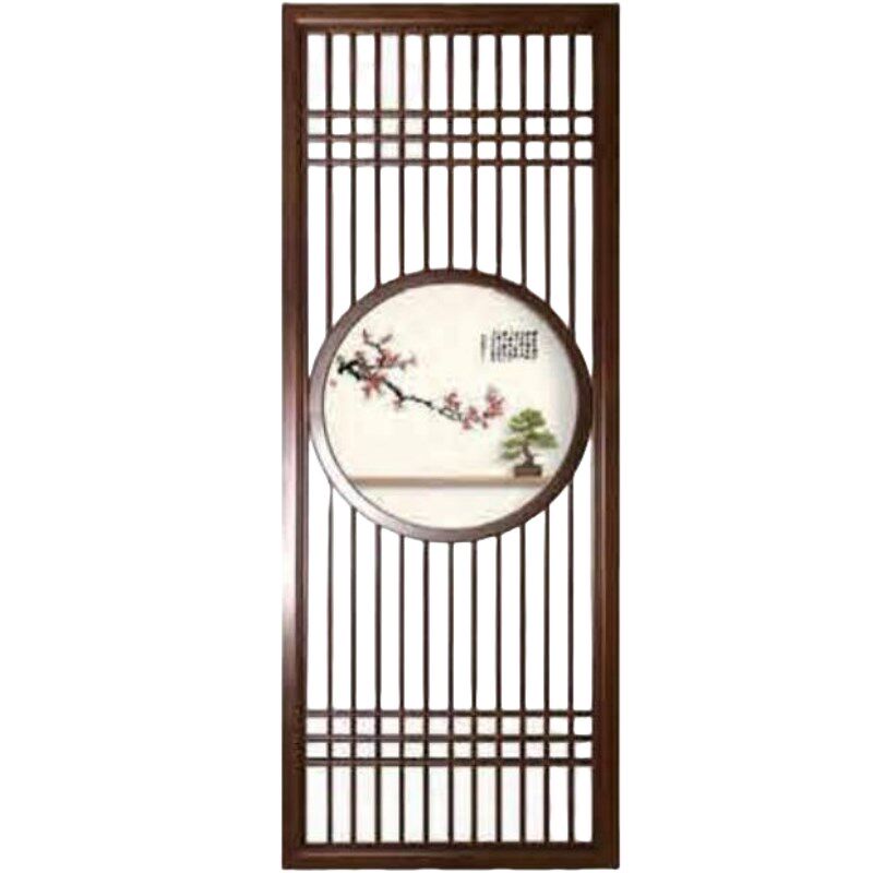 东阳木雕仿古门窗可定制实木花格雕花窗户新中式格栅隔断玄关屏风