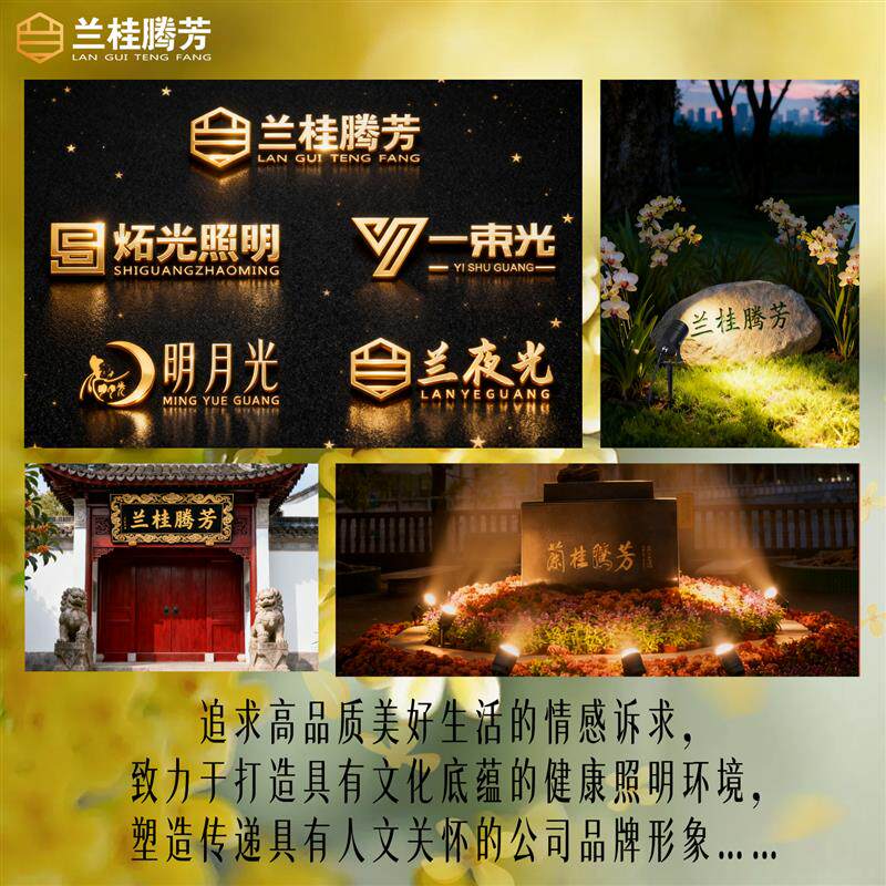 一束光投光灯户外防水聚光射灯洗墙门口灯农村自建房罗马柱外墙灯