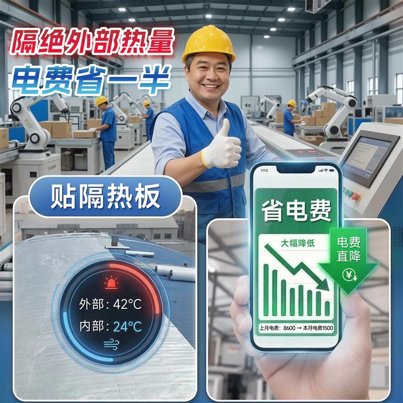 外墙隔热板保温防冻阳光房玻璃顶屋顶楼顶挤塑板防晒耐高温泡沫板