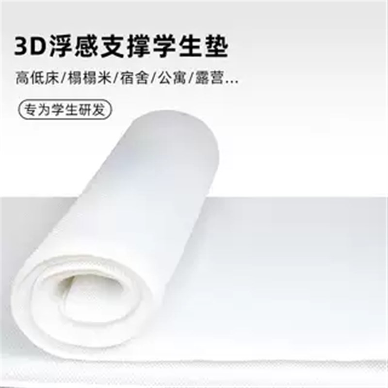 学生宿舍床垫小薄垫子3D支撑寝室单人褥子榻榻米租房榻榻米薄床垫