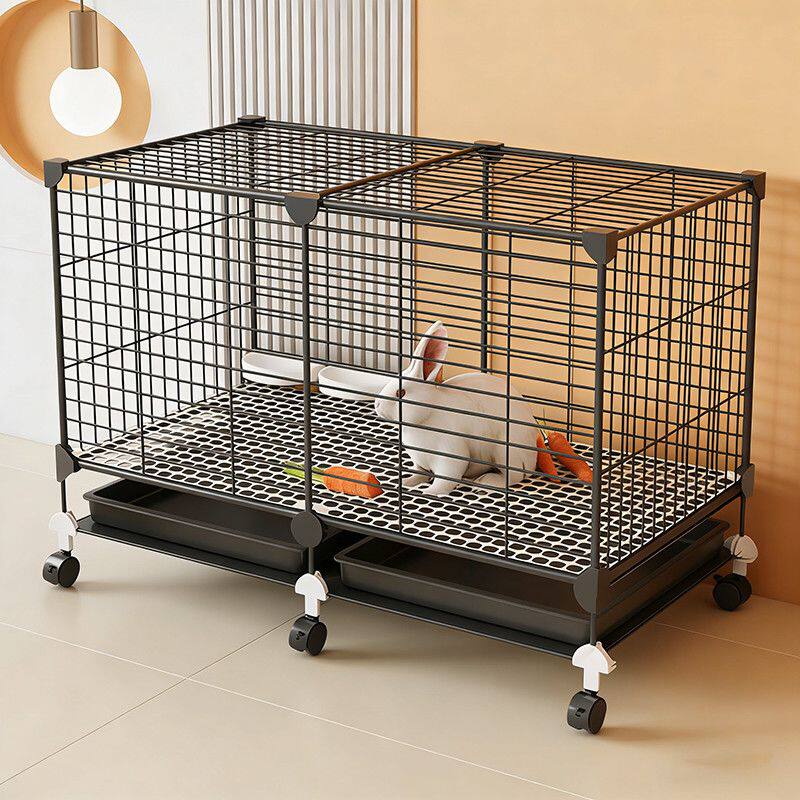 兔子专用笼子养兔荷兰猪豚鼠特大号兔笼子家用大号自动清粪带厕所